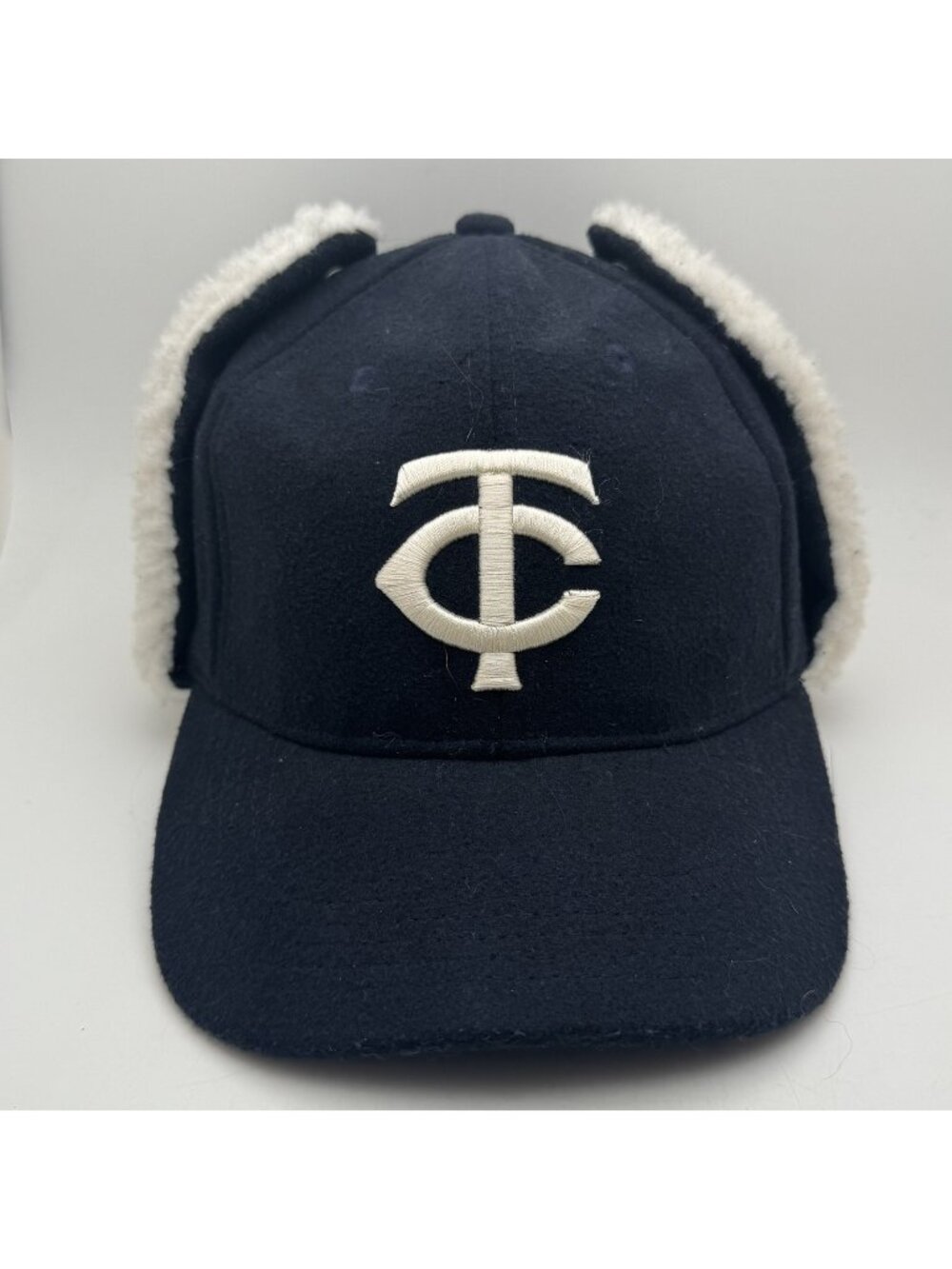 Minnesota Twins TC Pepsi Winter Baseball Cap Hat Ear Flaps Adjustable Melon Wear